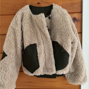 Sideline Clothing Reversible Dream Jacket shearling